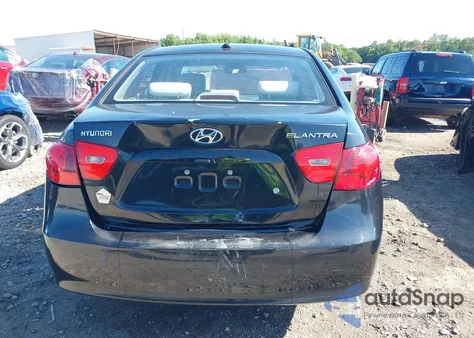 2009 Hyundai Elantra Gls from USA, damaged, VIN KMHDU46D39U605820